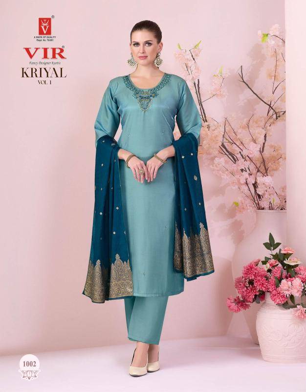 Vir kriya vol 1 Ladies kurti wholesale